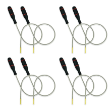 Ferramenta de captação magnética flexível 2 peças, captação magnética dobrável 2LB