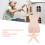 Puppenhausfigur - Birkenholz 12,4  3,5 cm 8