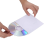 Porta buste di carta per DVD e CD con chiusura trasparente, confezione da 100 4