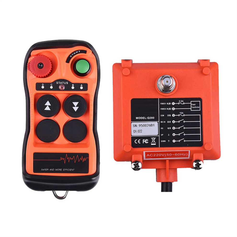 Telecomando Industriale Q200 A 2 Pulsanti AC220V-image
