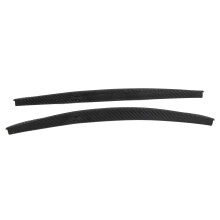 2pcs Car Wheel Eyebrow Trim Strip Carbon Fiber