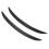 2pcs Car Wheel Eyebrow Trim Strip Carbon Fiber 4