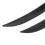 2pcs Car Wheel Eyebrow Trim Strip Carbon Fiber 11