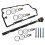 Kit de cableado del arnés del inyector y kit de sellos y pernos para 1