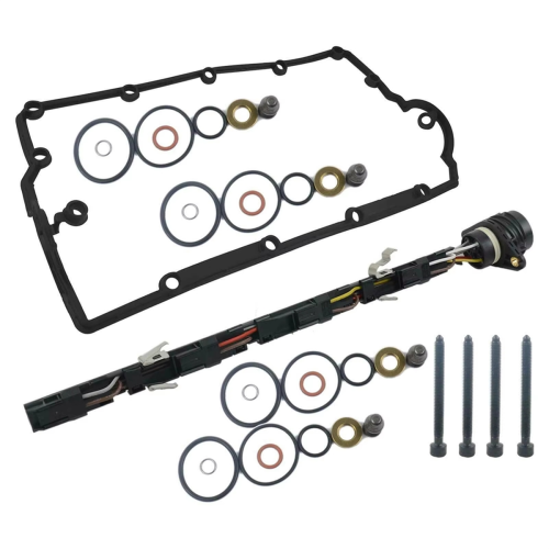 Kit de cableado del arnés del inyector y kit de sellos y pernos para