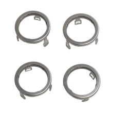 4 piezas Junta de inyector Elemento desacoplador del inyector de combustible del motor para