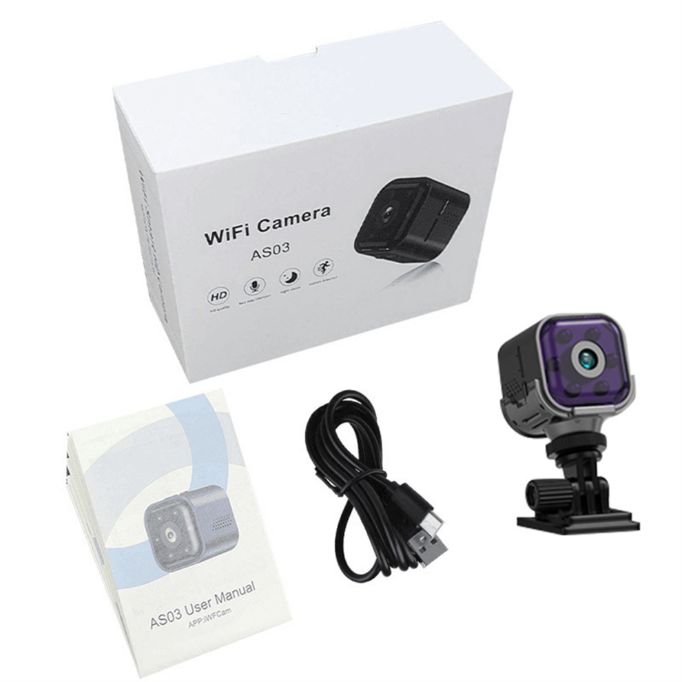 AS03 Mini Camera Smart Home Beveiligingscamera-image