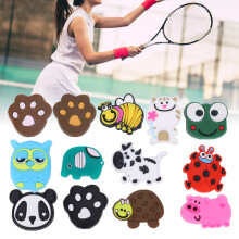 Adorable Animal Shape 13Pcs Tennis Racket Dampeners Anti-Vibration Silicone