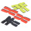 6PCS Silicone H Type Badminton Racket Balance Weights, 35g 14