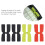 6PCS Silicone H Type Badminton Racket Balance Weights, 35g 3
