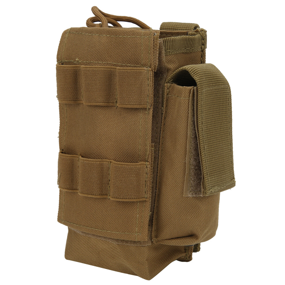 Waterproof Mini Radio Pouch Bag For Walkie Talkie Tan, 10X6x16cm 7891340696199