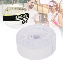 Nastro per la testa della racchetta da tennis PU bianco 5 m AntiScratch