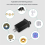 Adattatore per trasformatore LED con spina da 12 V 1 A 12 W (AU) 4