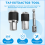 3pcs Tap Socket Set Tap Extractor Tool with Socket Adapter 4