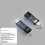Adaptador USB C LED Wattage Display Power Meter Tester Azul 5