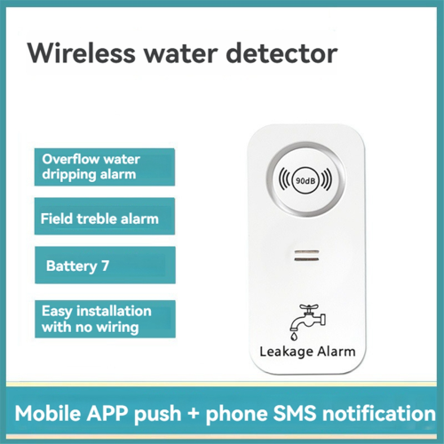 Tuya WIFI Watersensor Waterlekkagedetector 90db Hoge Toon Alarm 2