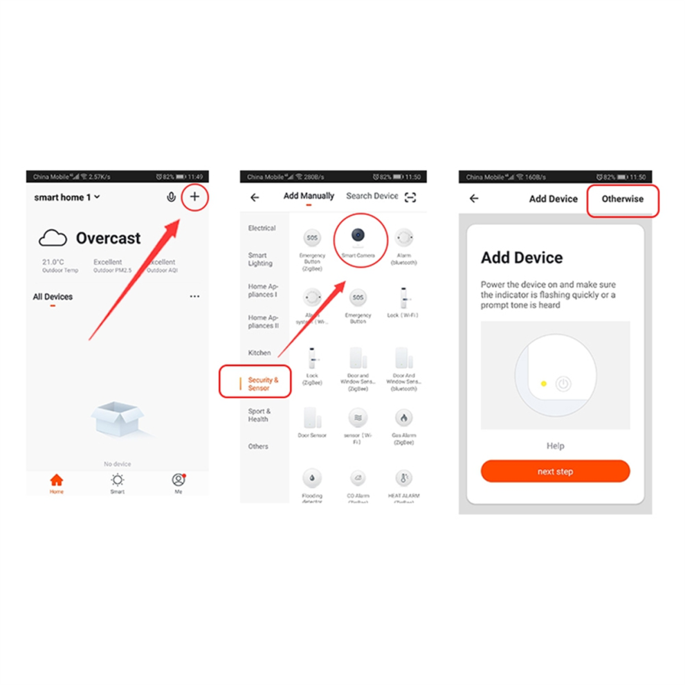 MinicáMara Ip Inteligente Tuya De 4 Mp Con Wifi Y Monitor De Audio Y VíDeo Bidireccional-image