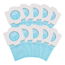 10 paperisen imurin pakkaus malleille DCL182, CL107, CL072