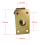 Roulette de piano double accessoire pivotant mobile roues verticales 4