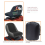 Universal Lawn Mower Tractor Θήκη αποθήκευσης με επένδυση και άνετη θήκη για καθίσματα τρακτέρ 6