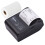 Portable 58mm Wireless BT Thermal Receipt Printer, 203dpi, Black 1