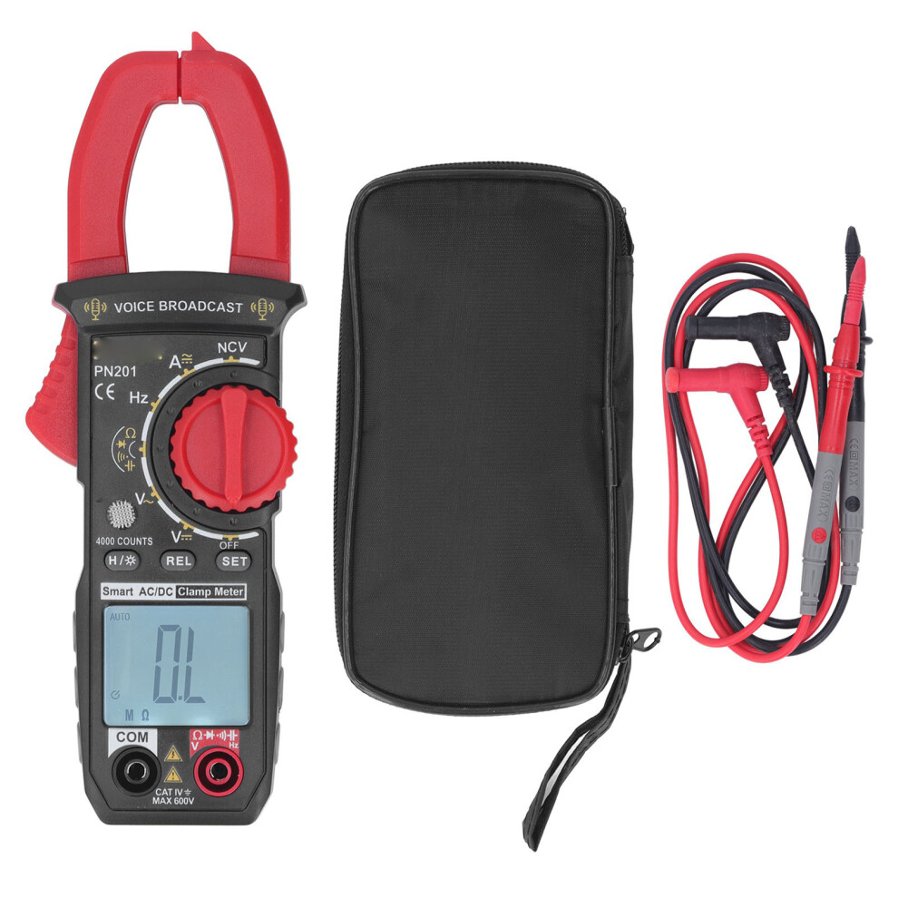 Clamp Meter Intelligent Voice Broadcasting Auto