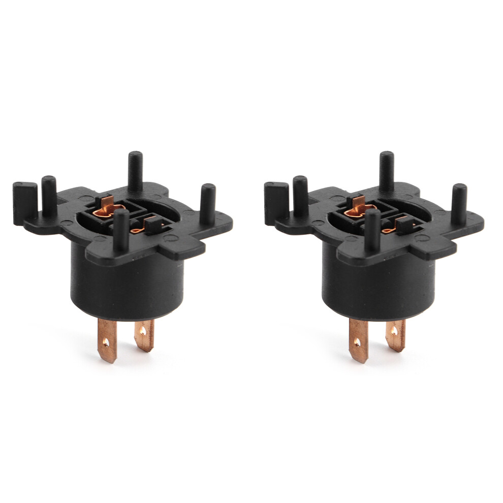 Pair H7 Bulb Socket Adapter For Mazda Rxâ8/Mxâ5/Cxâ7 Headlight 8431340700572