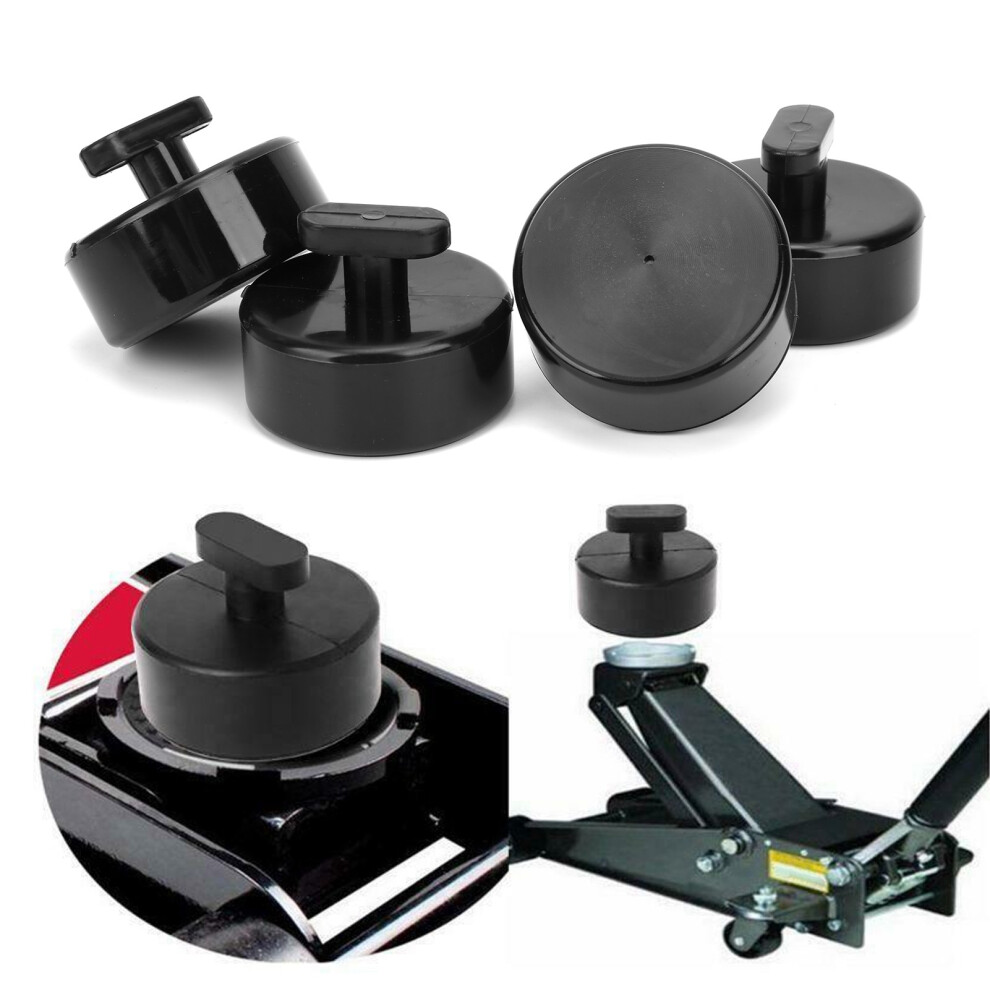 4Pcs Rubber Jack Lift Pads For Corvette C5 C6 Z06 Zr1 97-12 Black 8791340701246