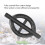 Filtro per acquario Rain Bar 13x7 cm plastica nera 10