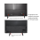 2 soportes universales para TV LCD y televisor. 3