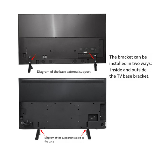 2 soportes universales para TV LCD y televisor. 2