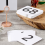 100Pcs Table Numbers 1-100, Double Sided Table Number Cards 3