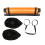 Συρόμενο στρώμα γιόγκα για αθλητική γυμναστική, πλάκα γυμναστικής, πορτοκαλί 180cm 4