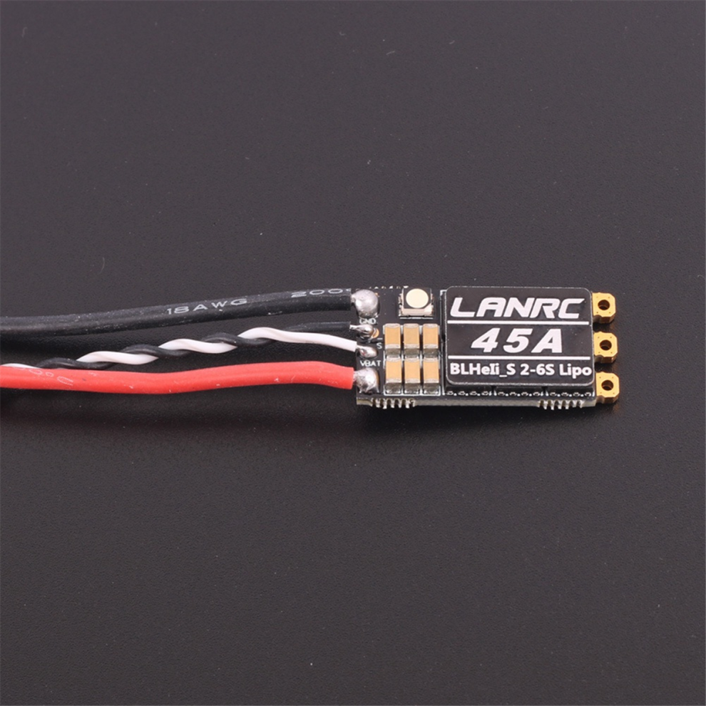 Blheli S 2-6S Lipo 45A Esc Programmabile Integrato Per Drone Rc Fpv-image