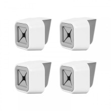 Tea Towel Holder Set of 4 Kitchen Towel Hooks Heavy-Duty Towel Clamp for Bathroom and Household Use