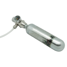 Regulador de CO2 2000psi Manômetro para tubo de sucção de 6 mm 5/8-18UNF