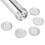 Presse à biscuits en alliage d'aluminium 24,5  15  5,5 cm 12