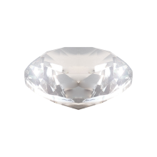 Fermacarte decorativo in cristallo a forma di diamante da 60 mm A