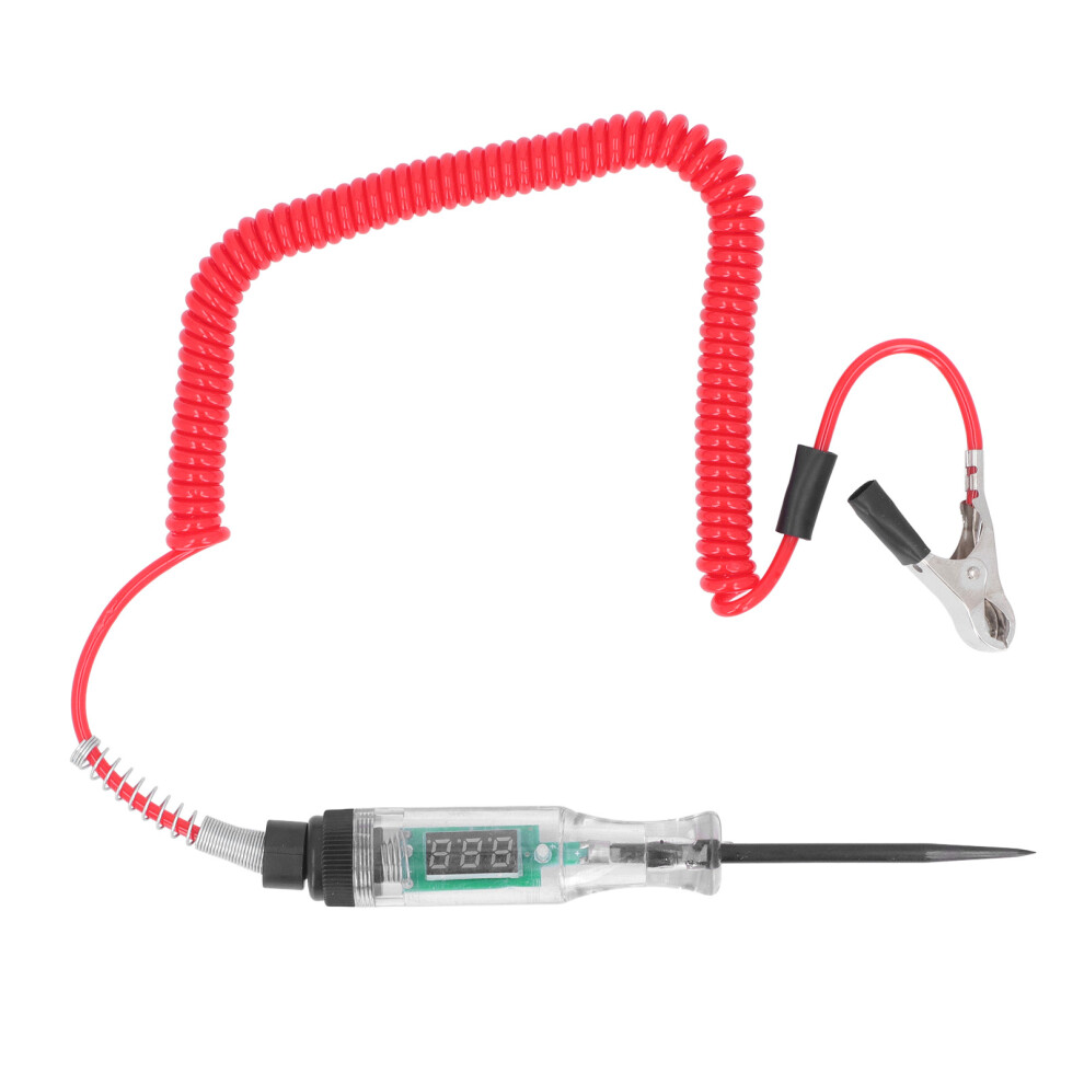 Automotive Test Pen Led Circuit Tester Digital Red