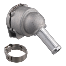Per giunto tubo acqua turbocompressore in lega di alluminio