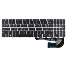 Tastatur für EliteBook 755 G3 850 G3 ZBook 15u G3 G4 Silberner Rahmen