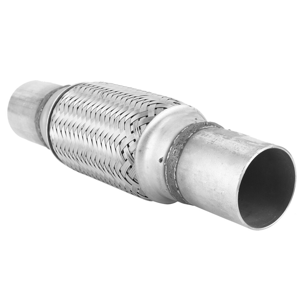Stainless Steel 1.75X10in Exhaust Flex Pipe Flexible Corrugated Joint Tube 8441340704821