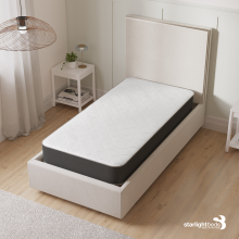 (3ft Single Mattress - 90cm x 190cm) Hybrid Mattress - Soft Feel, Memory Foam & Spring Support