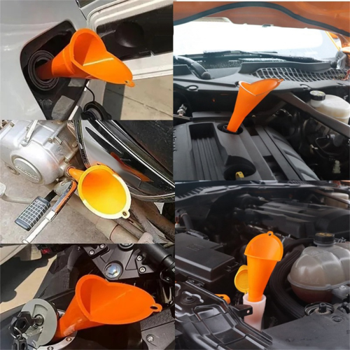 Biltrattset, Oljetrattar av plast med lång hals, Snap Funnel 2