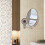 Specchio da bagno Specchio cosmetico Ingrandimento 1X/3X Ventosa 3