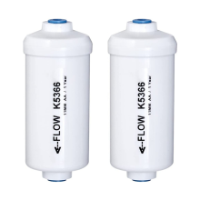 2 st fluorvattenfilter K5366 för vattenfiltreringssystem