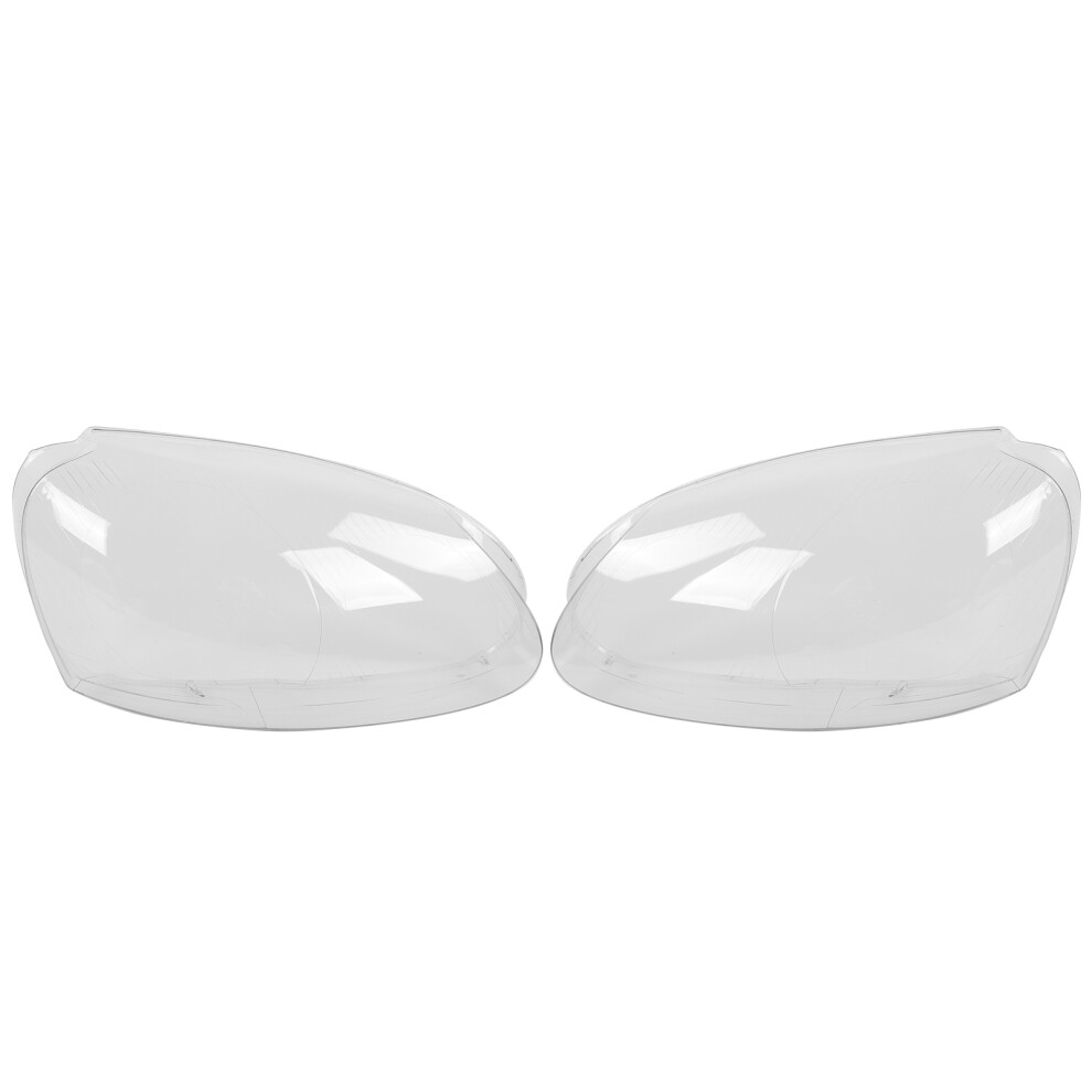 Pair Headlight Lens Cover Lampshade Clear Shell 9121376586095