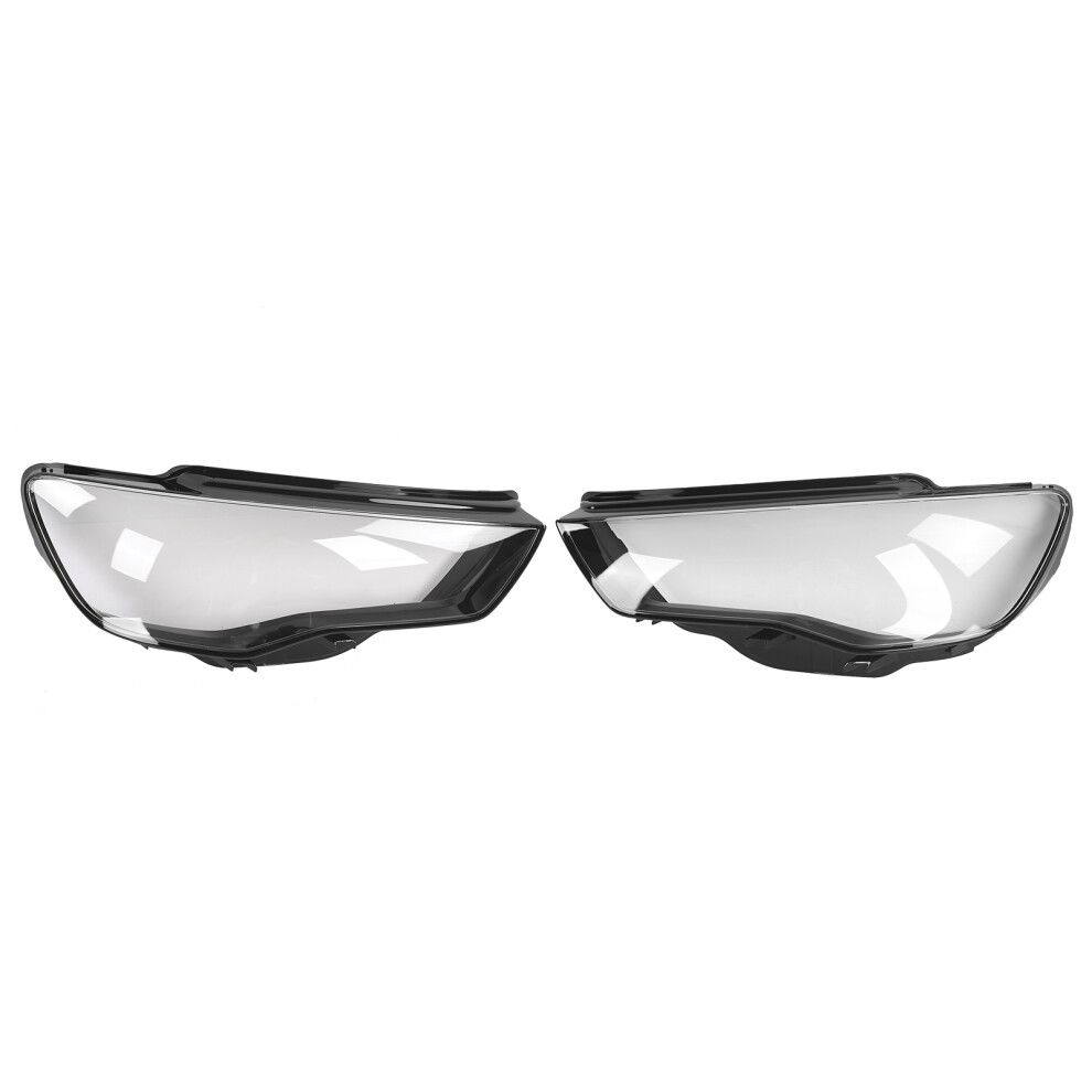 Pair Headlight Lens Cover Replacement Pc 9121376586125