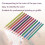Professional 12Pcs Metallic & Fluorescent Colored Pencils for Art 13