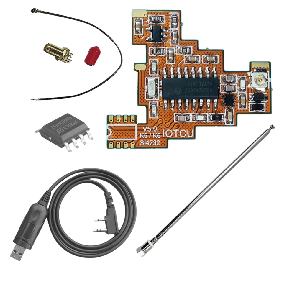 SI4732 V5.0 Fpc-Module + 2M-Chip + Antenne, Complete Kit Voor UVK5 K6-image
